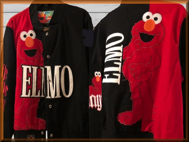 $84.94 - Elmo Life on the Street Kids Sesame Street Jacket by JH Design Jacket