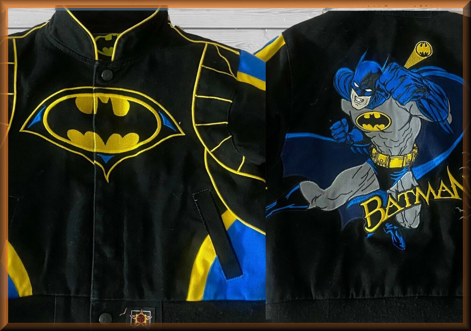 Batman Sign Kids Comic Book Hero Jacket by JH Design
