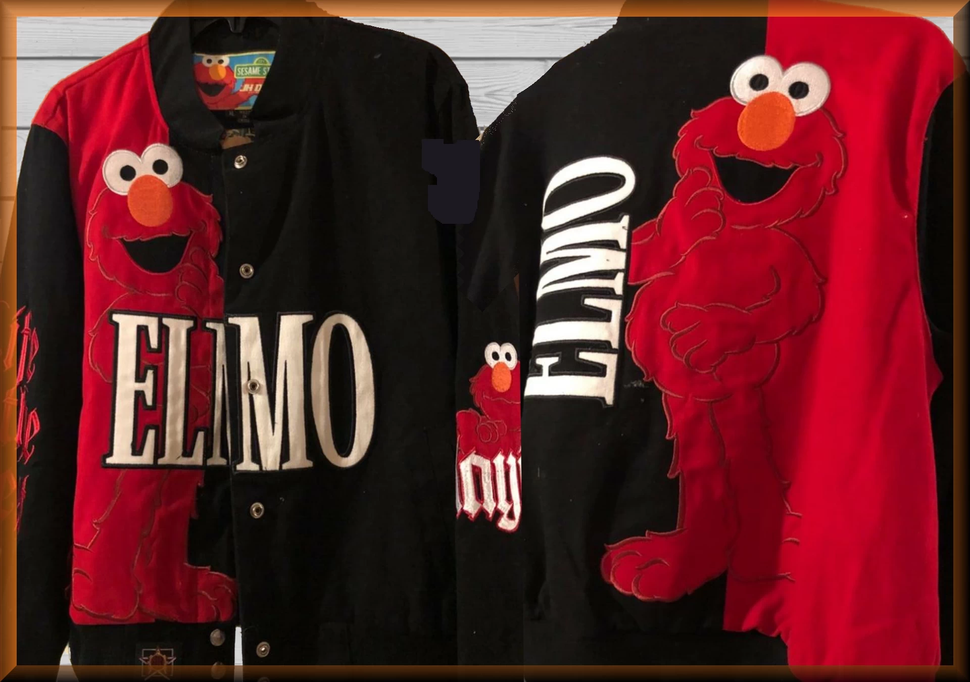 Elmo Life on the Street Kids Sesame Street Jacket by JH Design