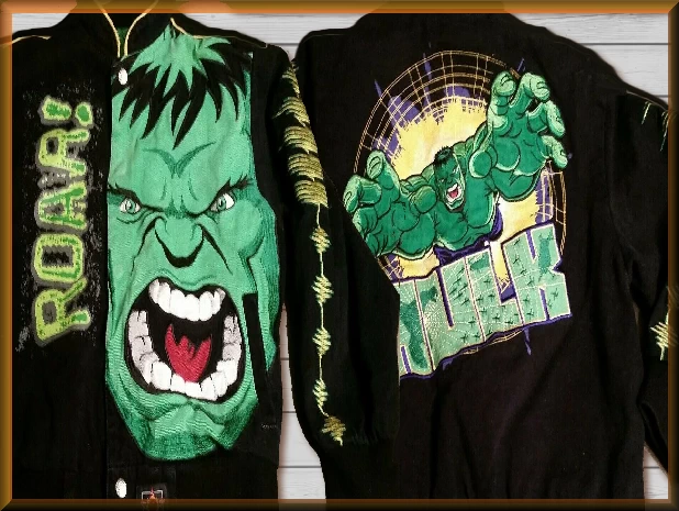 $69.94 - Hulk Roar Kids Comic Book Hero Jacket by JH Design Jacket