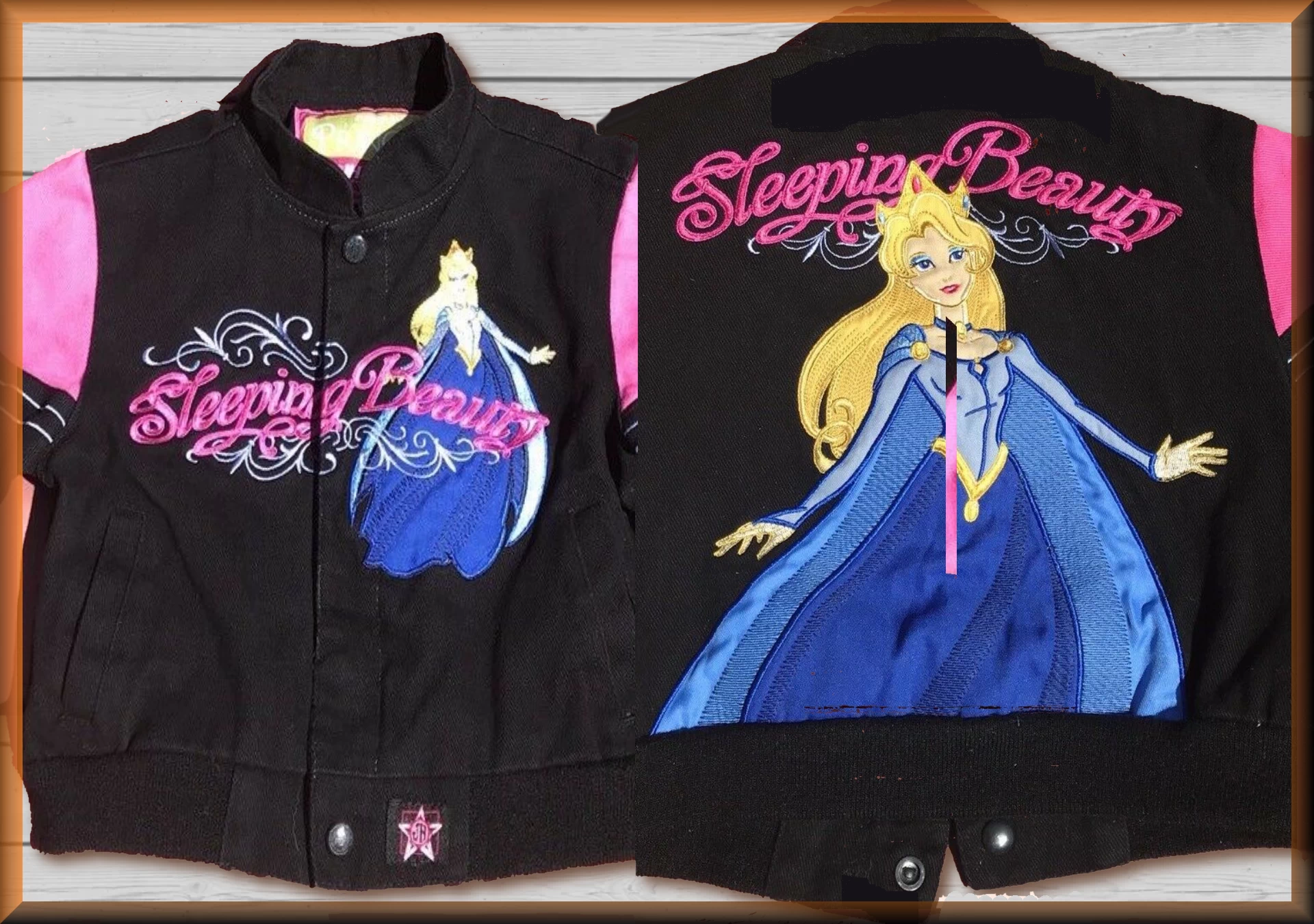 Sleeping Beauty Kids Disney Character Jacket by JH Design
