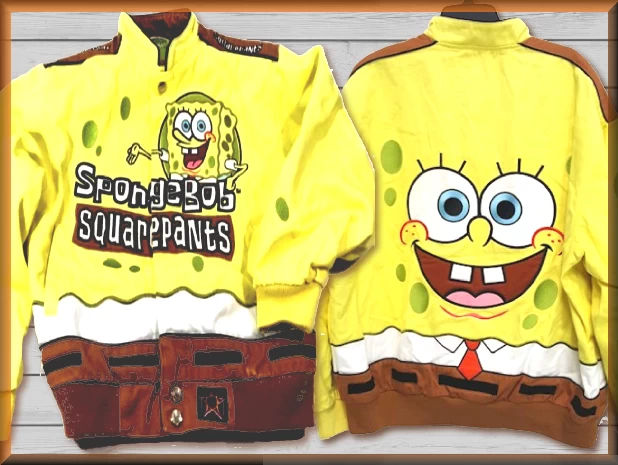 $64.94 - ORIGINAL DESIGN - SpongeBob YLW 411 Kids Jacket by JH Design Jacket