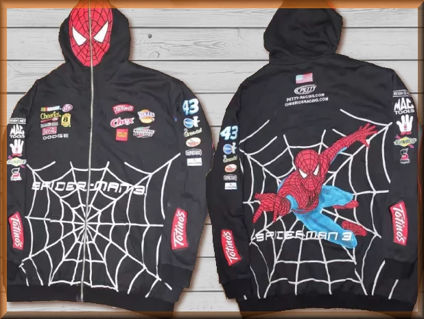 $67.94 - Spiderman Hoodie Adult Character Jacket by JH Design HOODIE