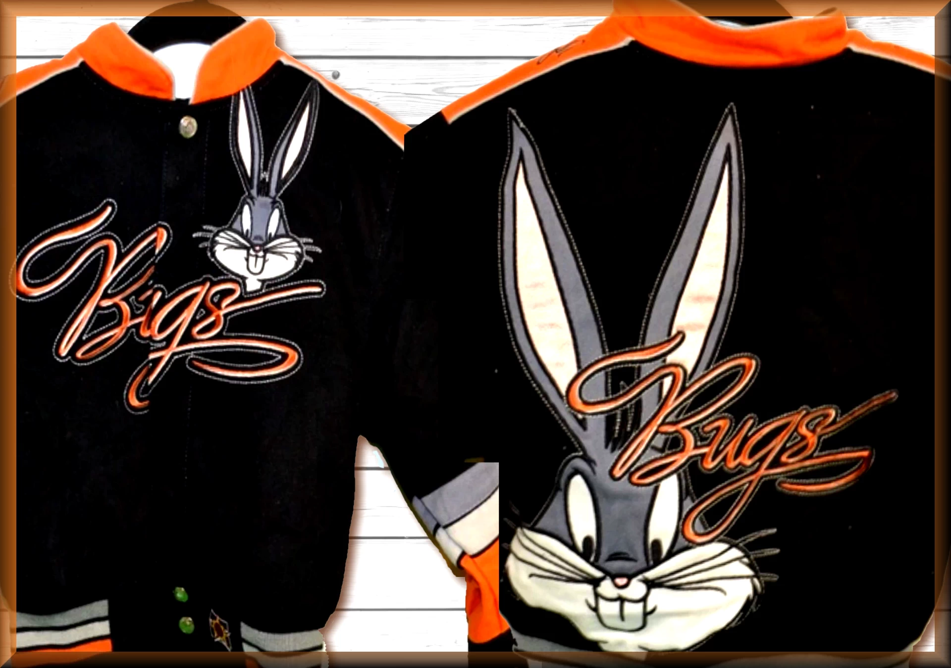 Bugs Bunny  Kids Cartoon Character Jacket by JH Design