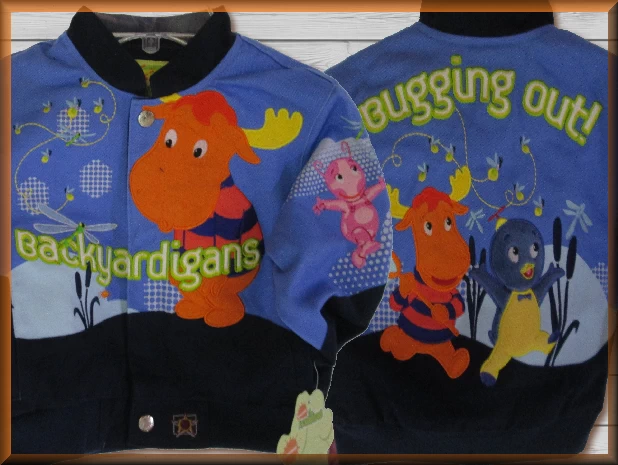 $32.94 - Backyardigans Bugging Out Kids Cartoon Jacket by JH Design Jacket