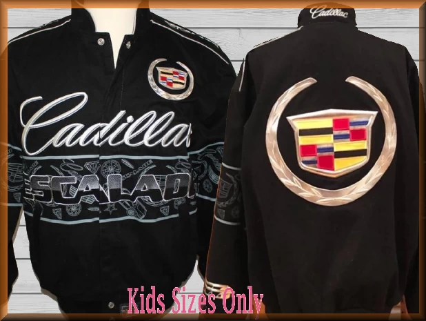 $69.94 - Cadilac Escalade  Kids Motorsports Jacket by JH Design Jacket