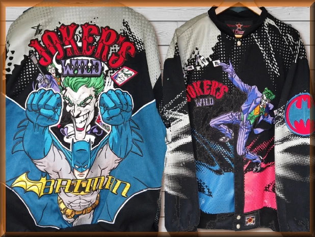 $59.94 - Batman Jokers Wild Kids Comic Book Hero Jacket by JH Design Jacket