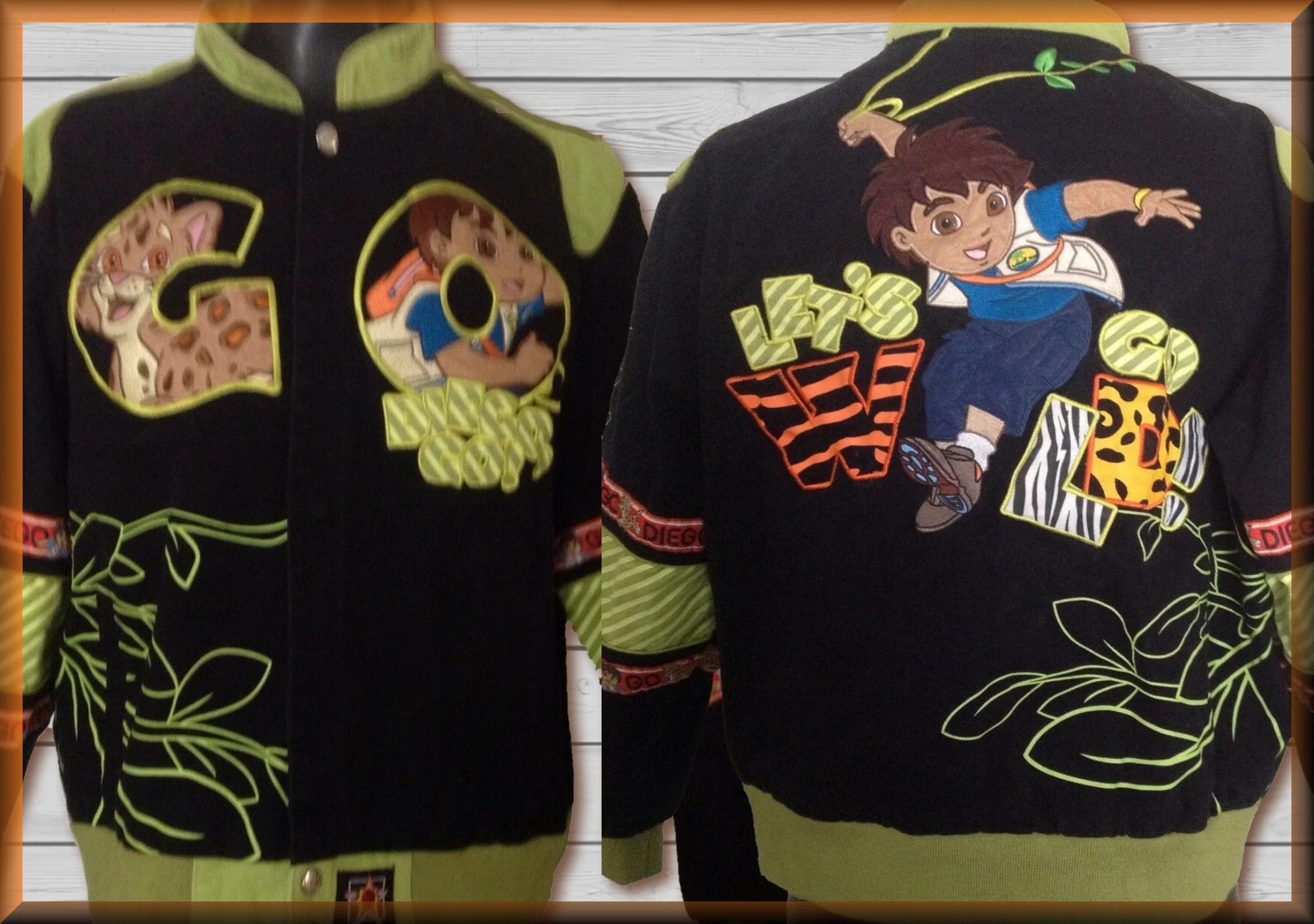 Diego Go Diego Go Kids Cartoon Character Jacket by JH Design - $