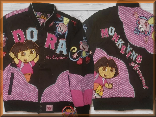 $49.94 - Dora Friends 404 Kids Cartoon Character Jacket by JH Design Jacket