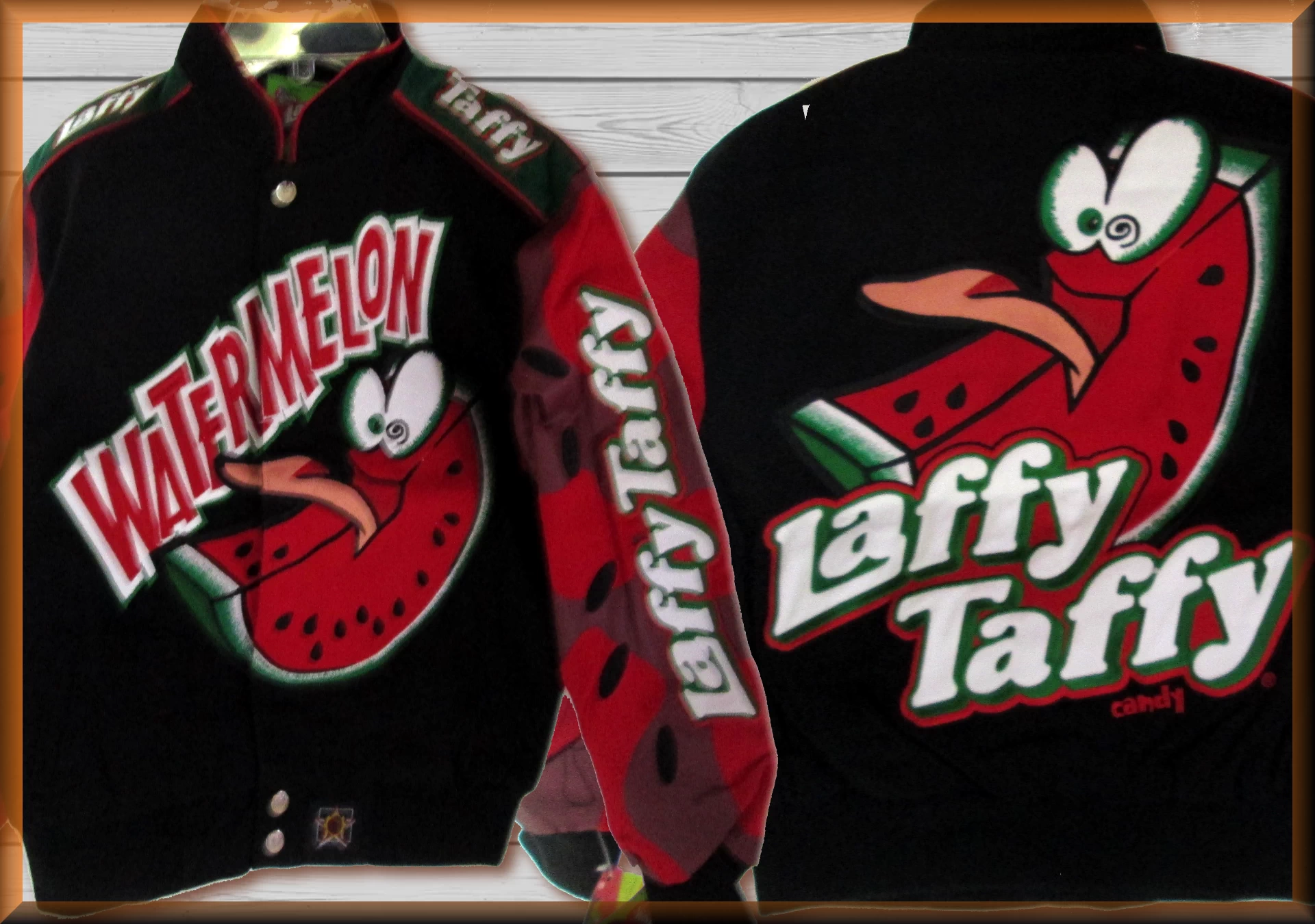 Watermelon Laffy Taffy Kids Candy Character Jacket by JH Design