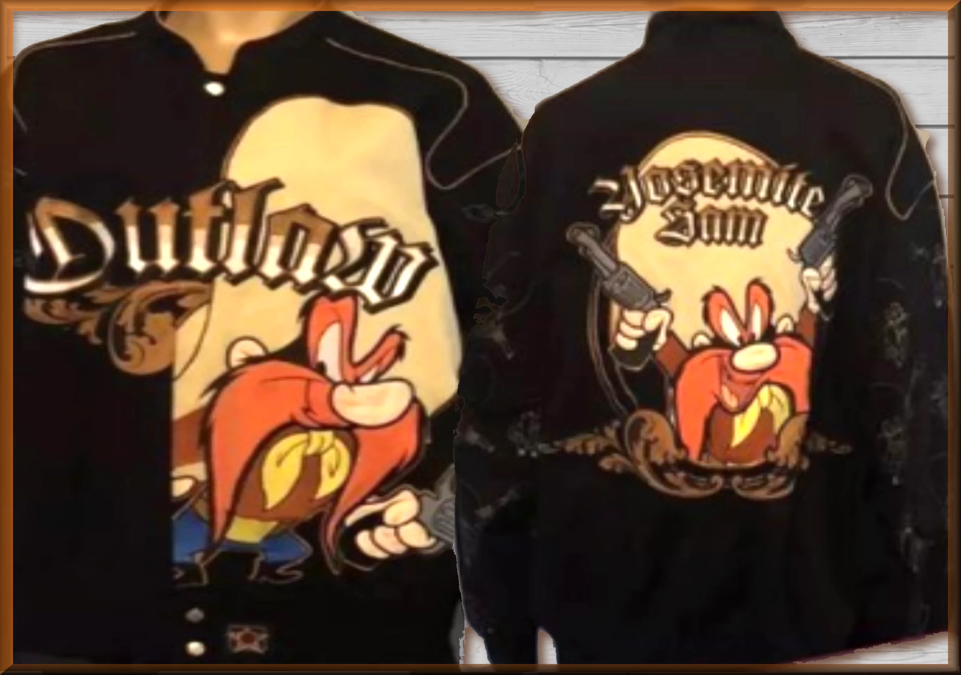 Yosemite Sam Outlaw Adult Character Jacket by JH Design