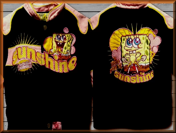 $39.94 - spongebob Sunshine Kids Cartoon Character Jacket by JH Design Jacket