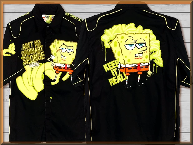 $61.94 - SpongeBob Pit Shirt - Aint No Ordinary Sponge Pitshirt