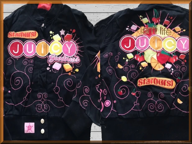 $49.94 - Starburst Juicy Goodness Kids Candy Jacket by JH Design Jacket