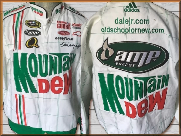 $52.94 - Dale Earnhardt White Dew Kids Racing Jacket by JH Design Jacket